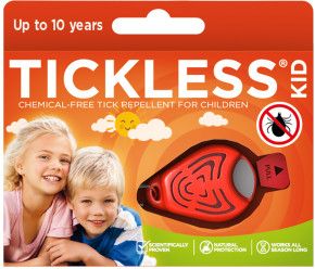 Tickless Kid Medallion (Orange)
