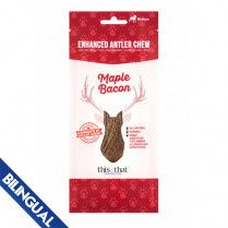 This &amp; That Enhanced Antler Chew Maple Bacon Medium