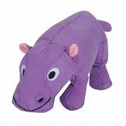 Tender Tuffs Big Shots Plump Hippo Purple