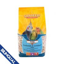 Sunseed Vita Sunscription Cockatiel and Lovebird Diet 2.5 lb