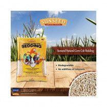 Sunseed Natural Corn Cob Bedding &amp; Litter 6 Lb