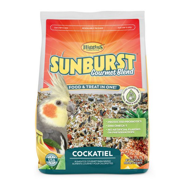 Sunburst Cockatiel 3Lb