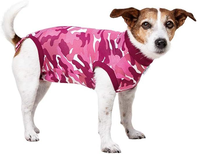 Suitical Recovery Suit Pink Cam Dog 3XS