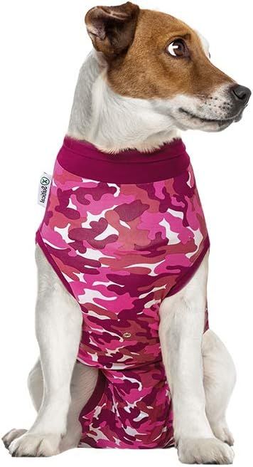 Suitical Recovery Suit Pink Cam Dog S+