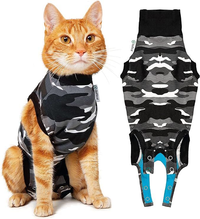 Suitical Recovery Suit Cat Black Camo S