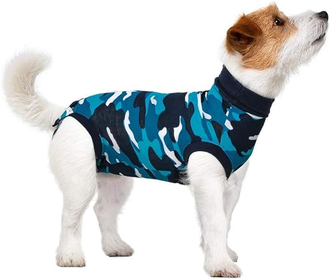 Suitical Recovery Suit Blue Cam Dog S