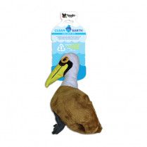 Spunky Pup Clean Earth Plush Pelican Large