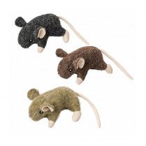 Spot Wool Mouse Willie W/Catnip 3.5&quot; Asst