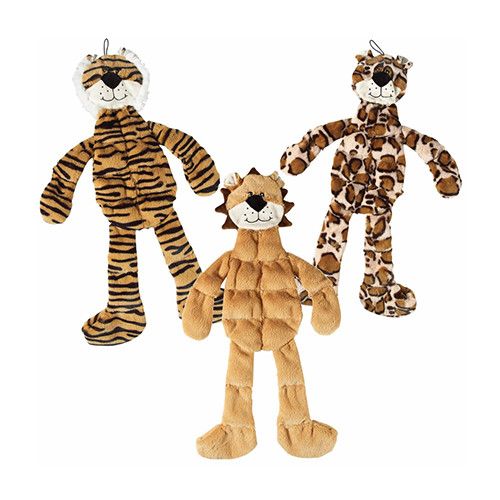 Spot Skinneeez Tons-o-Squeakers Dog Toy 18&quot; Assorted