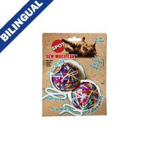 Spot Sew Much Fun Yarn Ball 2.5&quot; 2Pk