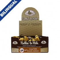 Spot Nothin&#39; To Hide Peanut Butter Roll 10&quot; Premium Dog Chew