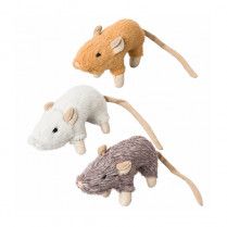 Spot House Mouse Helen W/Catnip 4&quot; Asst