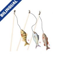 Spot Gone Fishin&#39; Teaser Wand Assorted Cat Toy