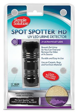 Simple Solution Spot Spotter UV LED Urine Detector