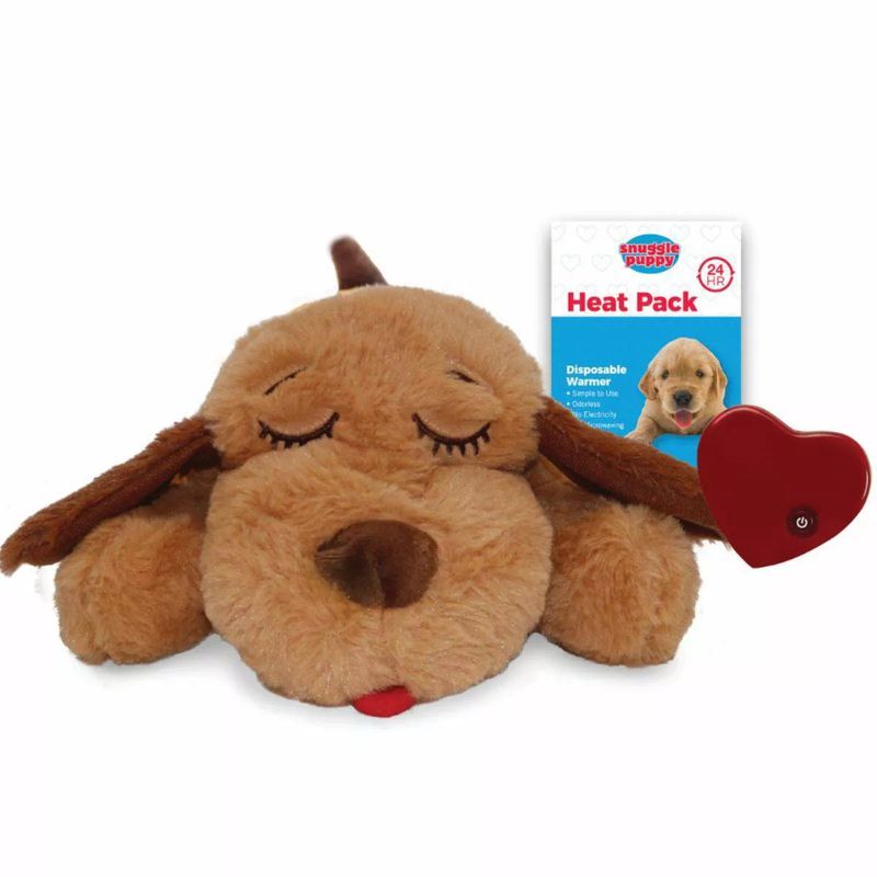 Snuggle Puppy Heartbeat Stuffed Toy Biscuit