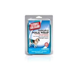 Simple Solution Washable Male Dog Wrap Medium