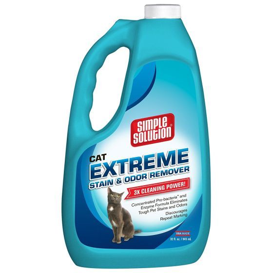 Simple Solution Extreme Cat Stain And Odor Remover Cat 1 Gal