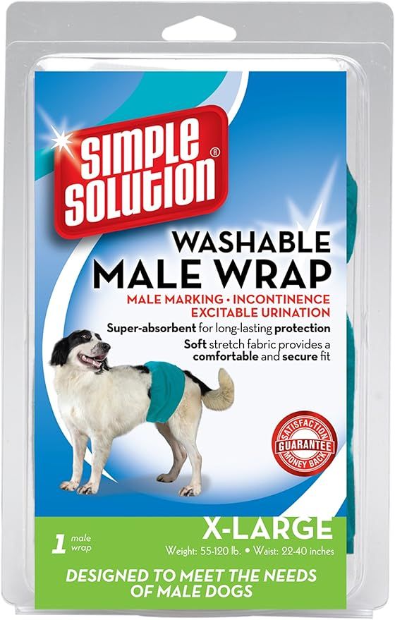 Simple Solution Male Diaper Garment Wrap Xlarge