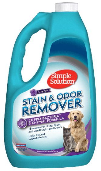 Simple Solution Floral Fresh Scented Stain And Odor Remover Dog 1 Gal