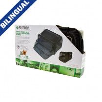 Sherpa Expandible Travel Pet Carrier, Airline Approved, Foldable, Black Medium