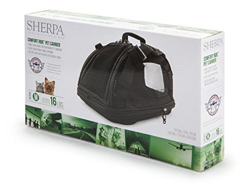 Sherpa Comfort Ride Pet Carrier Black