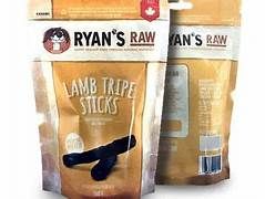 Ryans Raw Lamb Tripe Sticks 100g