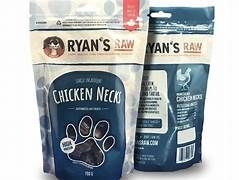 Ryans Raw Chicken Necks 150g