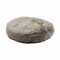 Ruff Love Faux Fur Round Dog Bed Non Slip Bottom 42&quot; x 42&quot;