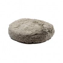 Ruff Love Faux Fur Round Bed Non-Slip Bottom 36&quot; X 36&quot; Dog Bed