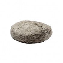 Ruff Love Faux Fur Round Bed Non-Slip Bottom 30&quot; X 30&quot; Dog Bed