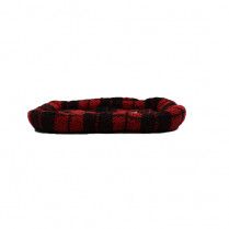 Ruff Love Crate Bed Bolster Style Buffalo Plaid 41&quot; X 26&quot; Dog Bed