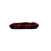 Ruff Love Crate Bed Bolster Style Buffalo Plaid 23&quot; X 16&quot; Dog Bed