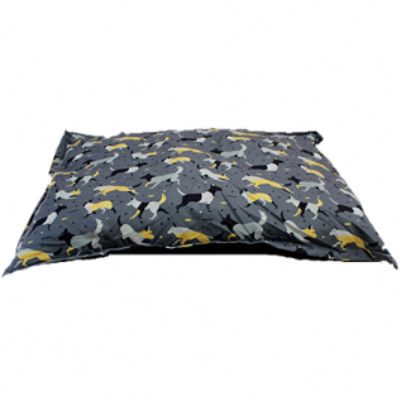 Ruff Love Cloud Pillow Daisy Dark Grey 27&quot;X 36&quot;