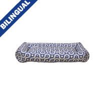 Ruff Love Bolster Cloud Bed Retro Squiggle 27&quot; x 36&quot; Dog Bed