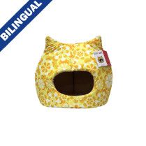 Ruff Love Cozy Cat Bed Flower Power 17&quot; x 17&quot;