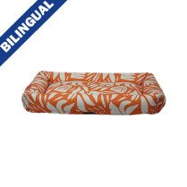 Ruff Love Bolster Cloud Bed Abstract Floral 27&quot; x 36&quot; Dog Bed
