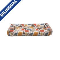 Ruff Love Bolster Cloud Bed Cobblestone 27&quot; x 36&quot; Dog Bed
