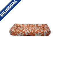 Ruff Love Bolster Cloud Bed Abstract Floral 18&quot; x 26&quot; Dog Bed