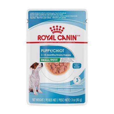 Royal Canin Size Health Nutrition Small Puppy Chunks in Gravy 3oz