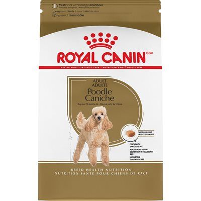 Royal Canin Breed Health Nutrition Poodle Adult Dog 10LBS