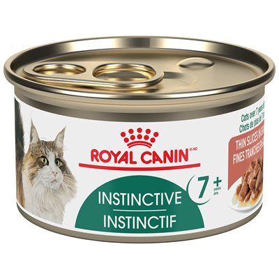 Royal Canin Feline Health Nutrition Instinctive 7+ Thin Slices in Gravy Cat 3oz