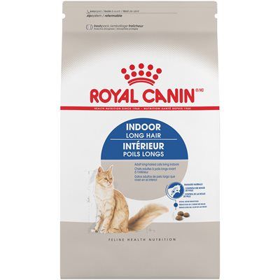 Royal Canin Feline Health Nutrition Indoor Long Hair Adult Cat 6LBS