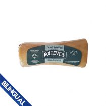 Rollover Lamb &amp; Rice Stuffed Beef Bone Small