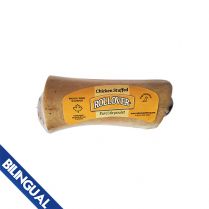 Rollover Chicken Stuffed Beef Bone Small