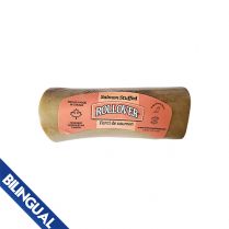 Rollover Stuffed Beef Bone Salmon Small