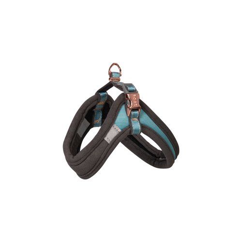 Rogz URBAN Adj Fast-Fit Harness Turquoise Moon X Small