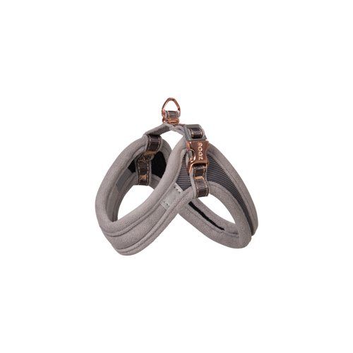 Rogz URBAN Adj Fast-Fit Harness Dove Grey X Small