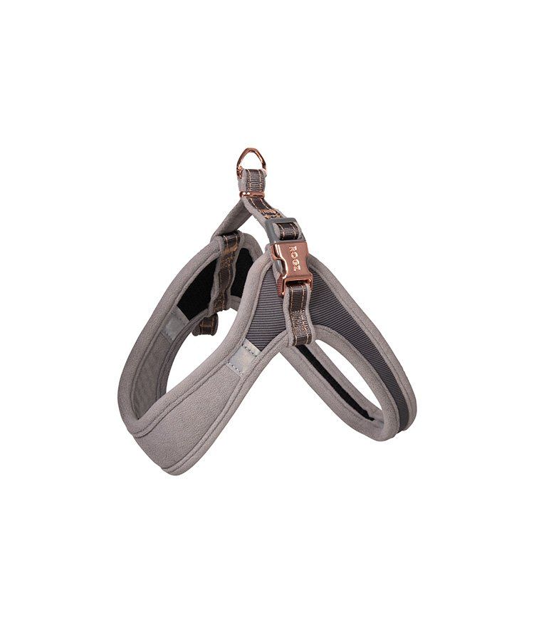 Rogz URBAN Adj Fast-Fit Harness Dove Grey Small/Medium