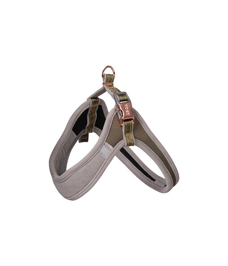 Rogz URBAN Adj Fast-Fit Harness Olive Twist Small/Medium