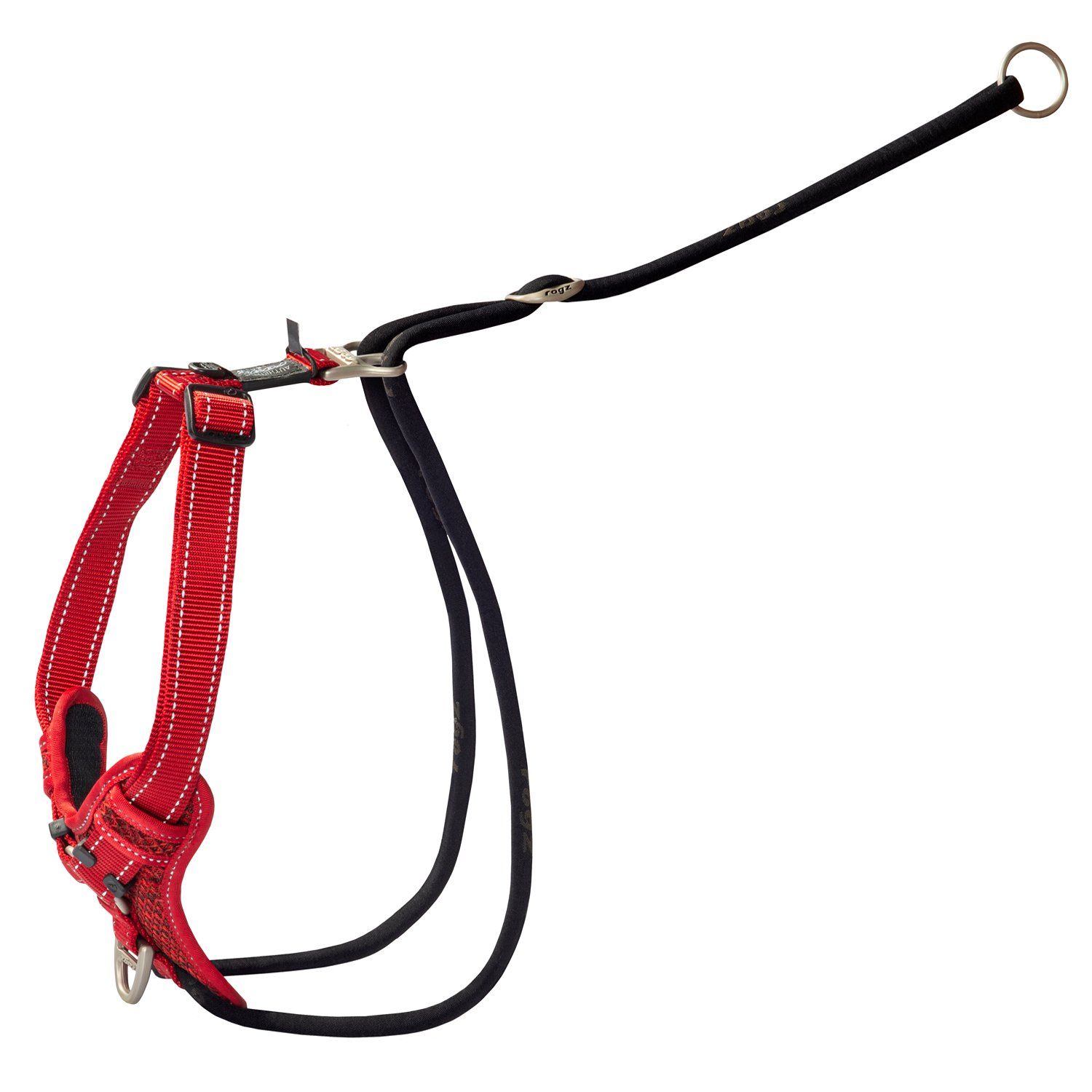 Rogz Stop Pull Harness XL Red 60-100cm
